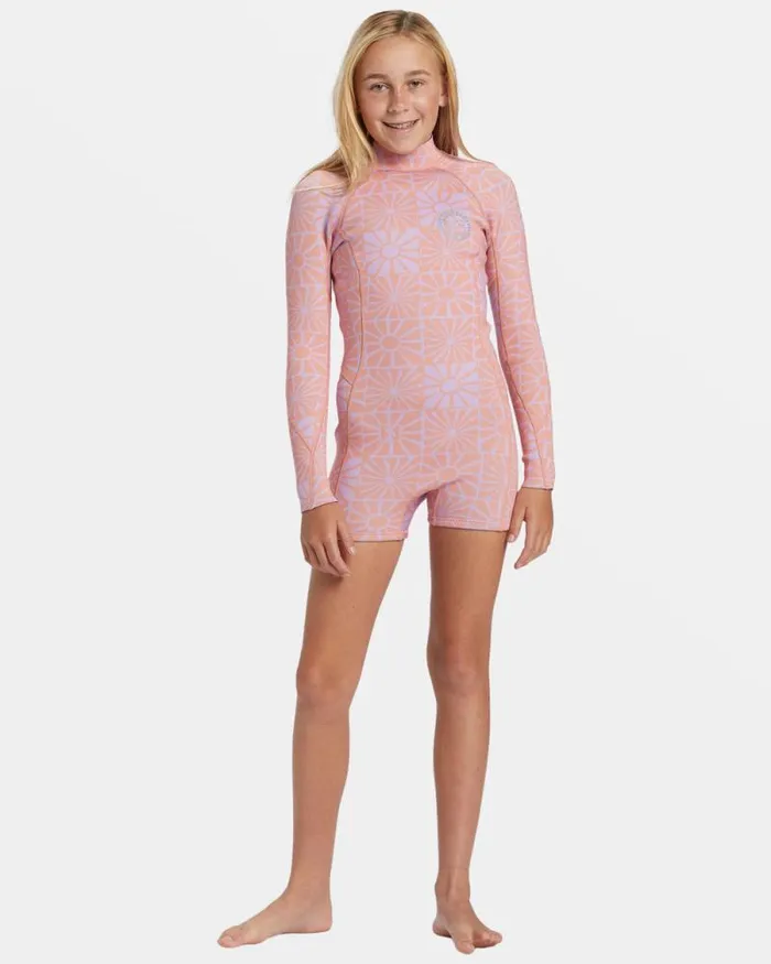 Billabong Girls039 Swim Girls 616 22mm Spring Fever Natural Upcycler Back Zip Long Sleeve Springsuit Peach Paradise 8211 Women Billabong Girls039 Swim Girls 616 22mm Spring Fever Natural Upcycler Back Zip Long Sleeve Springsuit Peach Paradise 8211 Women