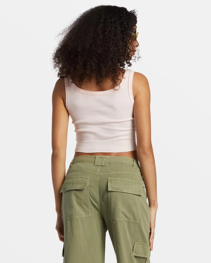Billabong Graphic Tees and Tanks You039re A Peach Cropped Tank Top Feelin Peachy 8211 Women