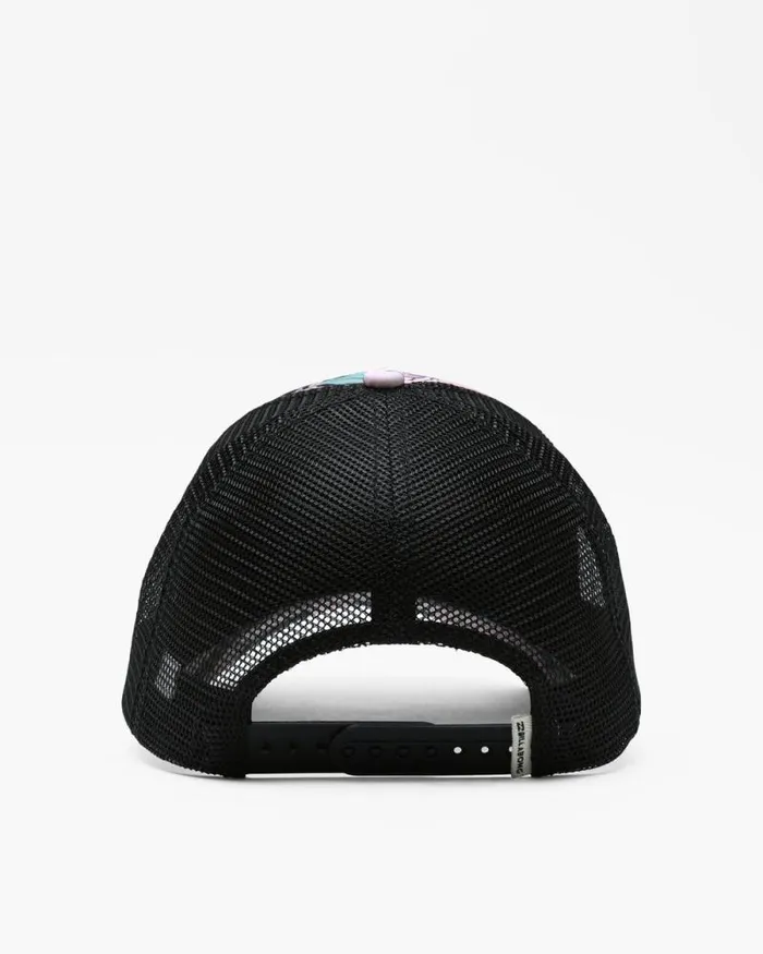 Billabong Hats and Beanies Heritage Mashup Trucker Hat Black Multi 1 8211 Women