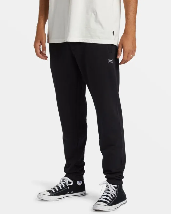 Billabong Jeans and Pants All Day Elastic Waist Sweatpants Blackblack 8211 Men