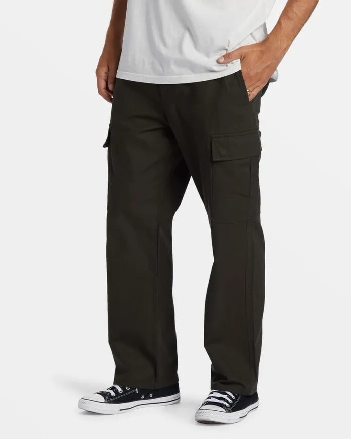 Billabong Jeans and Pants Combat Cargo Pants Dark Military 8211 Men