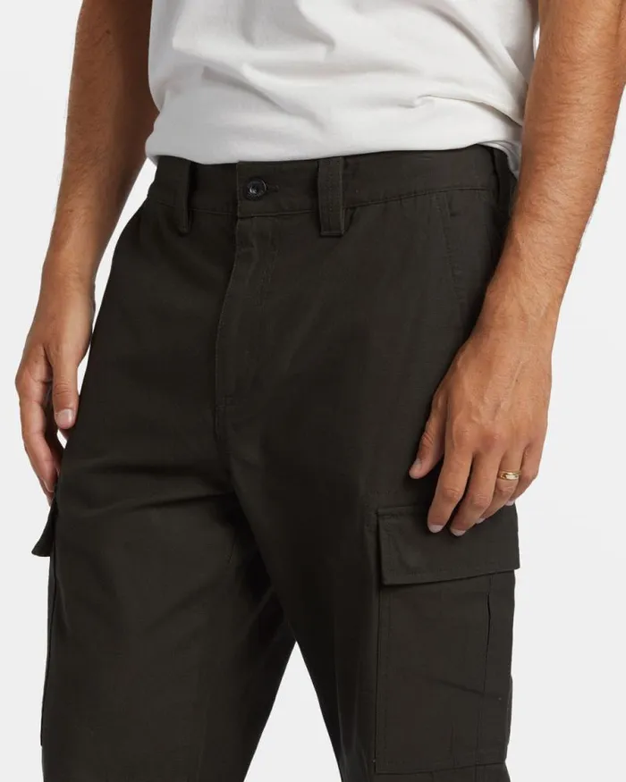 Billabong Jeans and Pants Combat Cargo Pants Dark Military 8211 Men