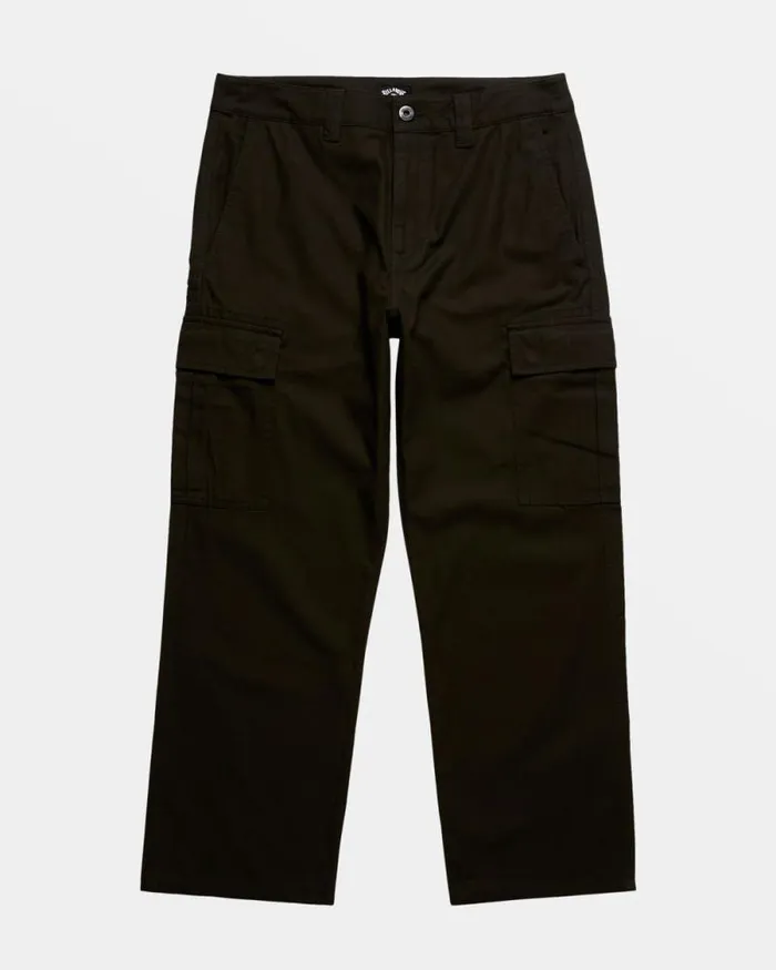 Billabong Jeans and Pants Combat Cargo Pants Dark Military 8211 Men