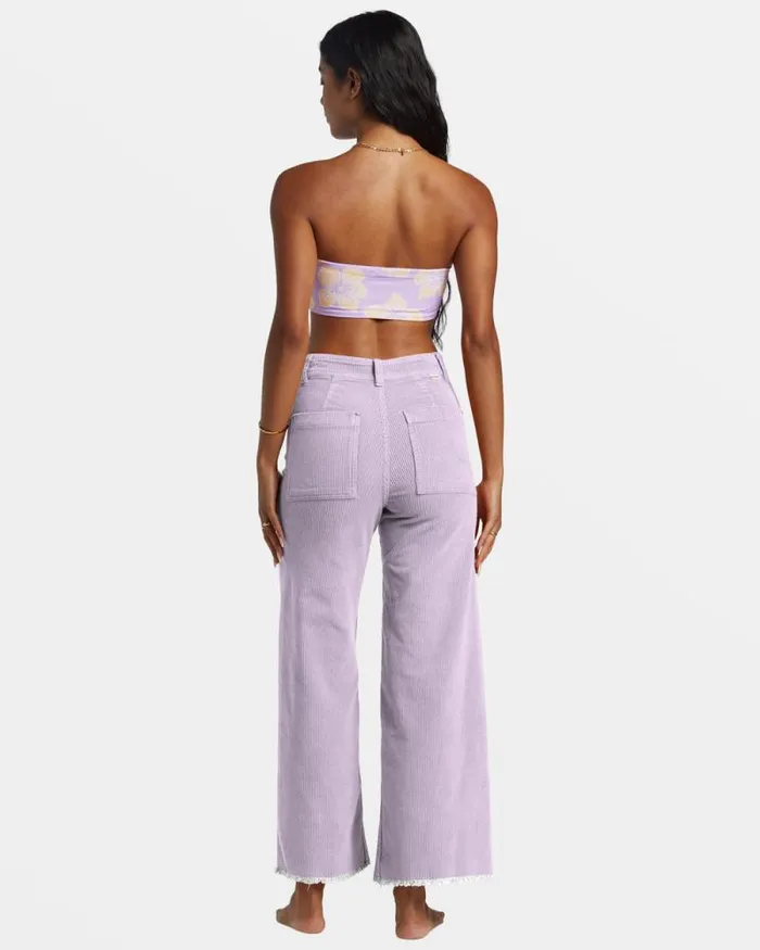 Billabong Jeans and Pants Free Fall WideLeg Corduroy Pants Tulip 8211 Women