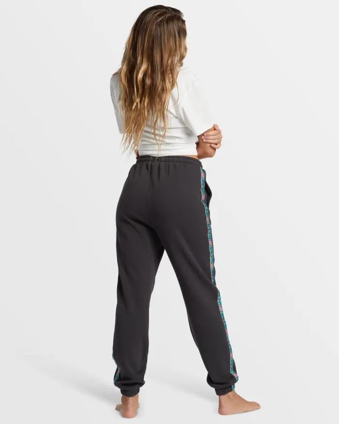 Billabong Jeans and Pants Swipe Right Elastic Waist Joggers Black Sands 8211 Women Billabong Jeans and Pants Swipe Right Elastic Waist Joggers Black Sands 8211 Women