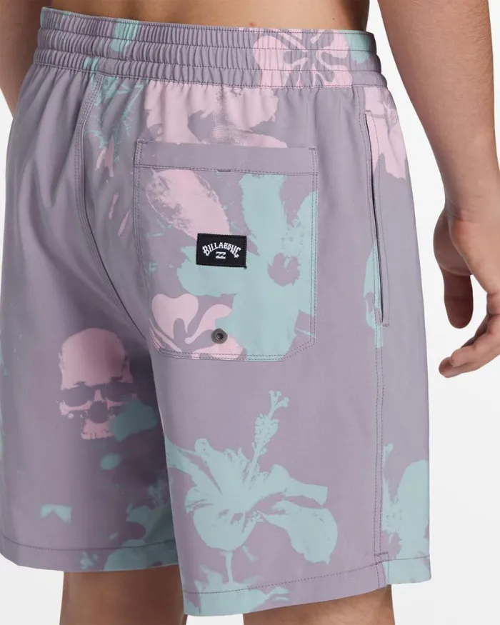 Billabong Layback Boardshorts Sundays Layback 17034 Swim Trunks Purple Ash 8211 Men
