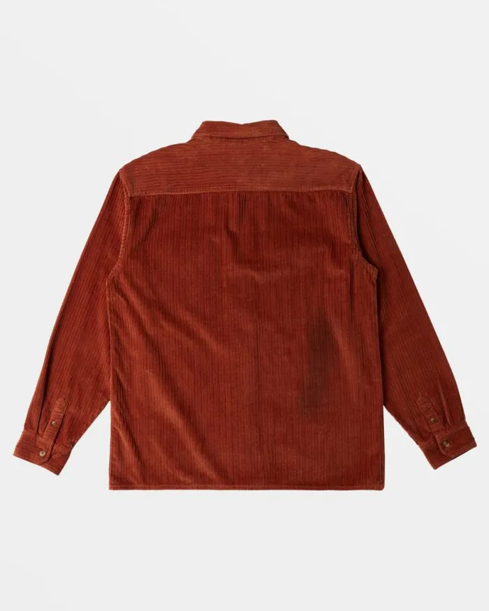 Billabong Shirts Bong Days Long Sleeve Cord Shirt Rust 8211 Men Billabong Shirts Bong Days Long Sleeve Cord Shirt Rust 8211 Men
