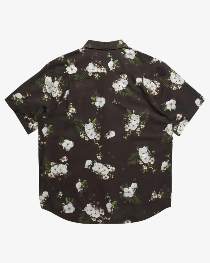 Billabong Shirts Kamea Short Sleeve Shirt Black 8211 Men