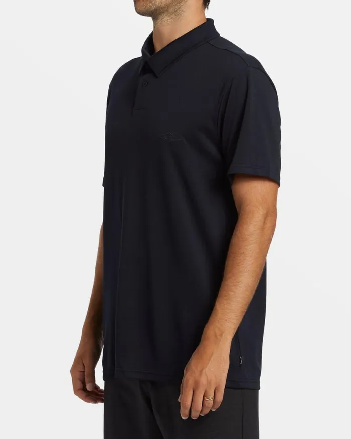 Billabong Shirts Offshore Short Sleeve Polo Tshirt Black 8211 Men Billabong Shirts Offshore Short Sleeve Polo Tshirt Black 8211 Men