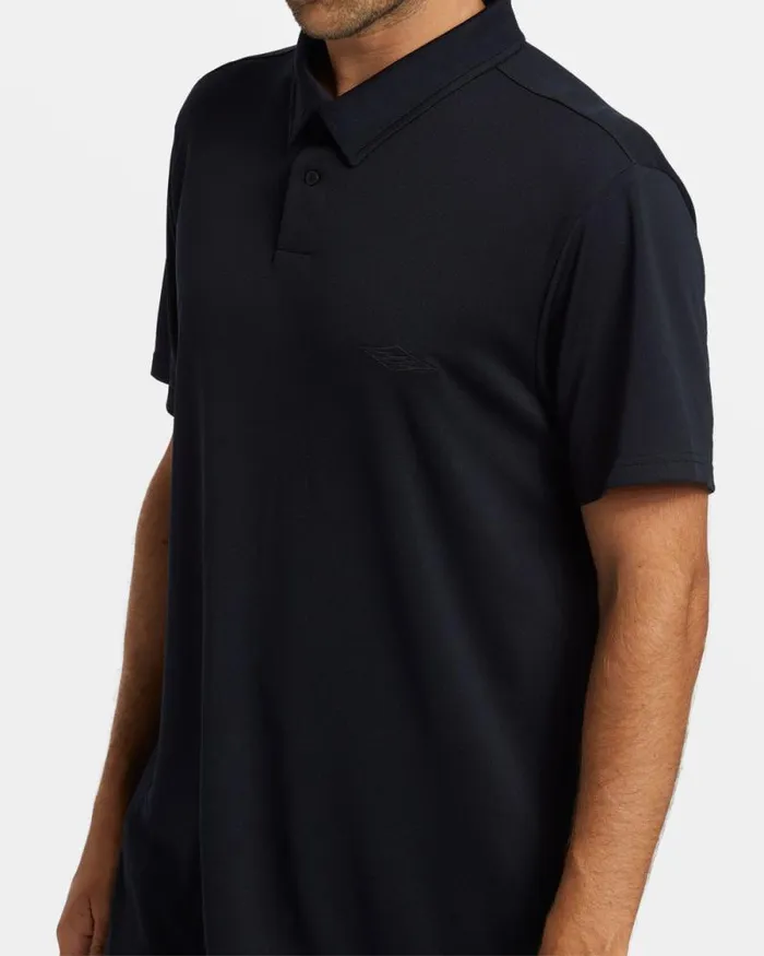 Billabong Shirts Offshore Short Sleeve Polo Tshirt Black 8211 Men Billabong Shirts Offshore Short Sleeve Polo Tshirt Black 8211 Men