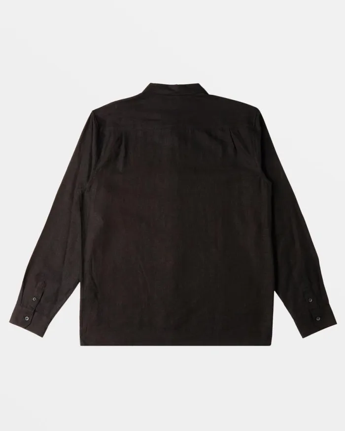 Billabong Shirts Ricardo Long Sleeve Shirt Black 8211 Men