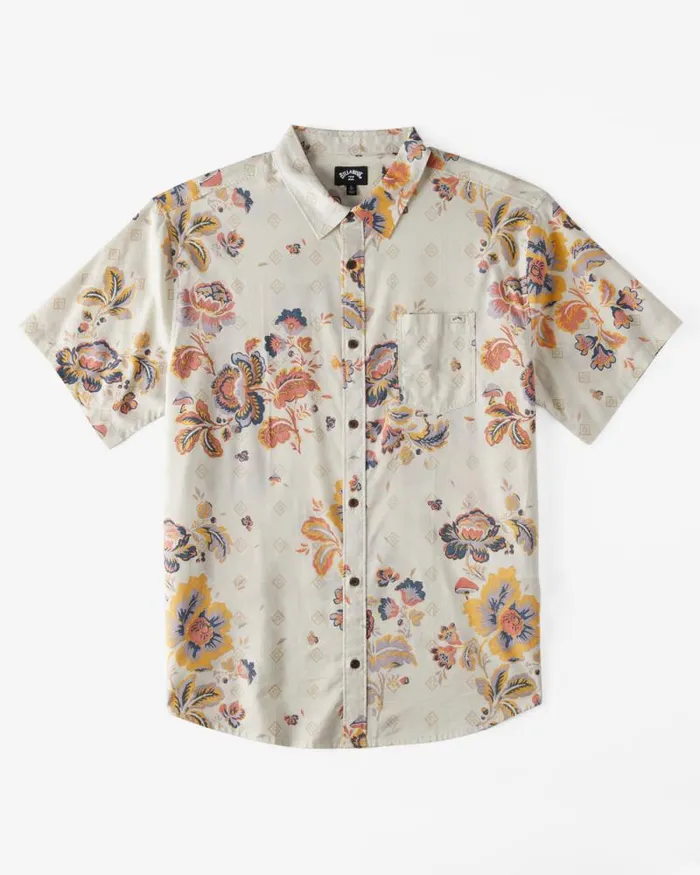Billabong Shirts Sundays Short Sleeve Shirt Taupe 8211 Men Billabong Shirts Sundays Short Sleeve Shirt Taupe 8211 Men