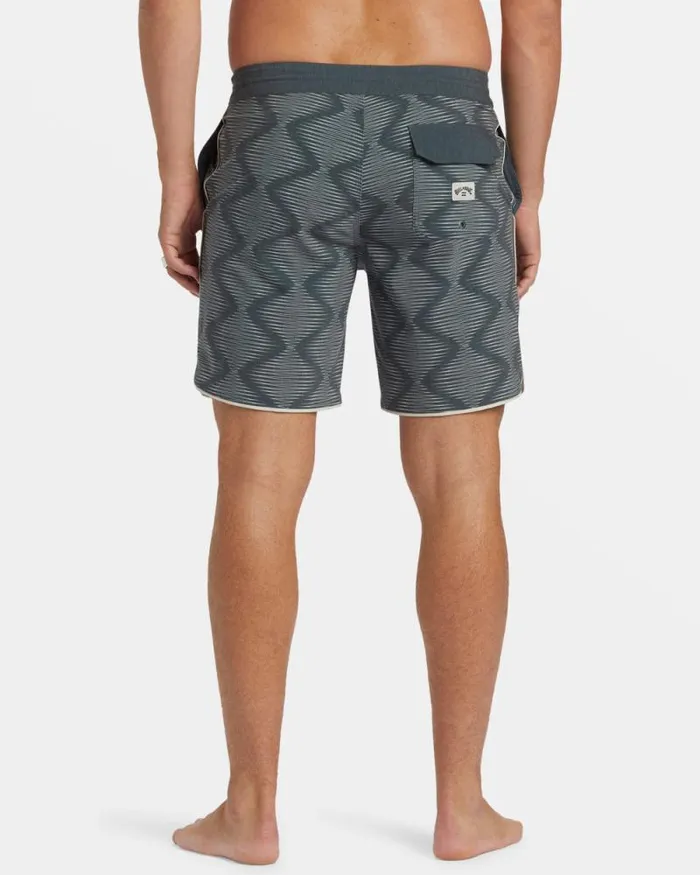 Billabong Short Length 16034 8211 175034 73 Lo Tide 18034 Boardshorts Slate Green 8211 Men