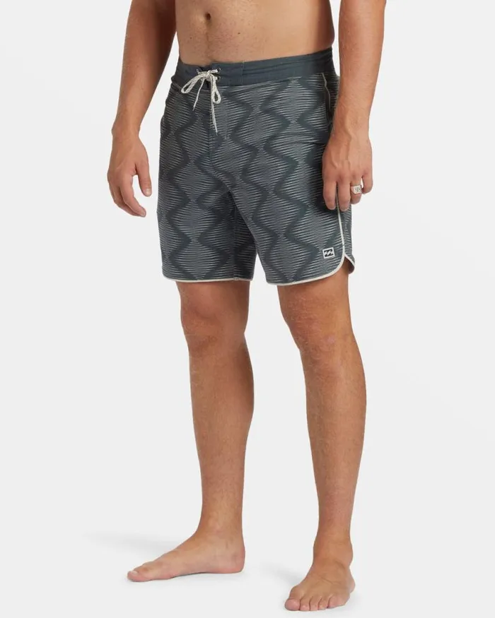 Billabong Short Length 16034 8211 175034 73 Lo Tide 18034 Boardshorts Slate Green 8211 Men