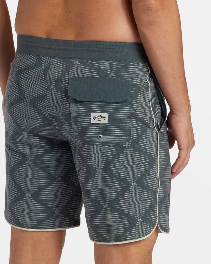 Billabong Short Length 16034 8211 175034 73 Lo Tide 18034 Boardshorts Slate Green 8211 Men