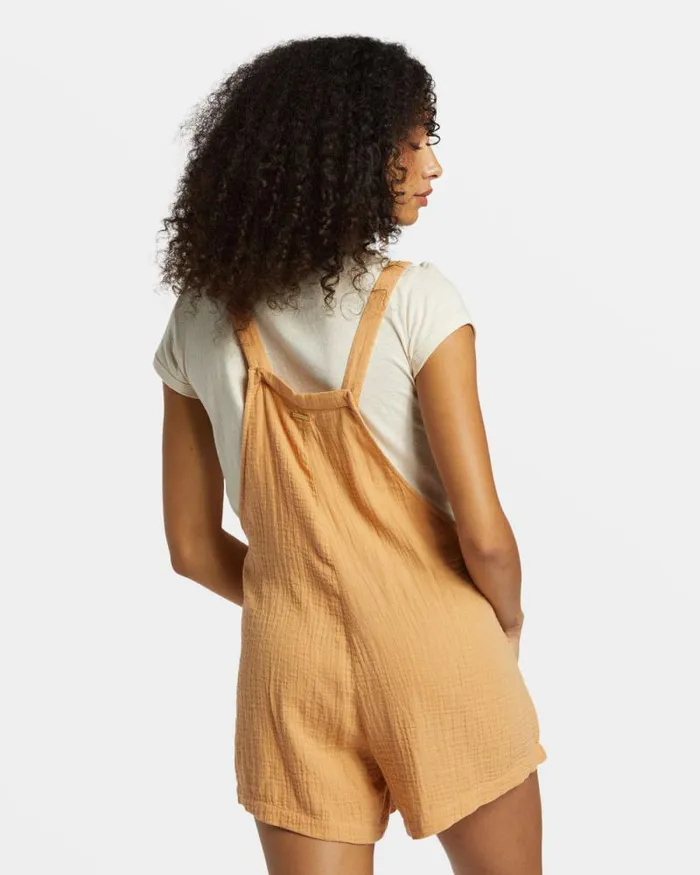 Billabong Shorts Beach Crush Romper Baked Clay 8211 Women