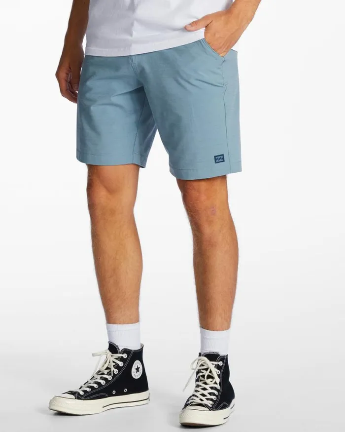 Billabong Shorts Crossfire Slub 19034 Hybrid Submersible Shorts Washed Blue 8211 Men Billabong Shorts Crossfire Slub 19034 Hybrid Submersible Shorts Washed Blue 8211 Men