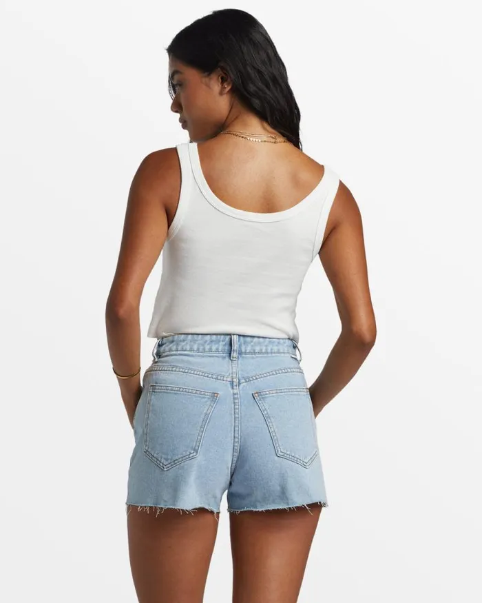 Billabong Shorts High Tides Denim Shorts Soft Indigo 8211 Women