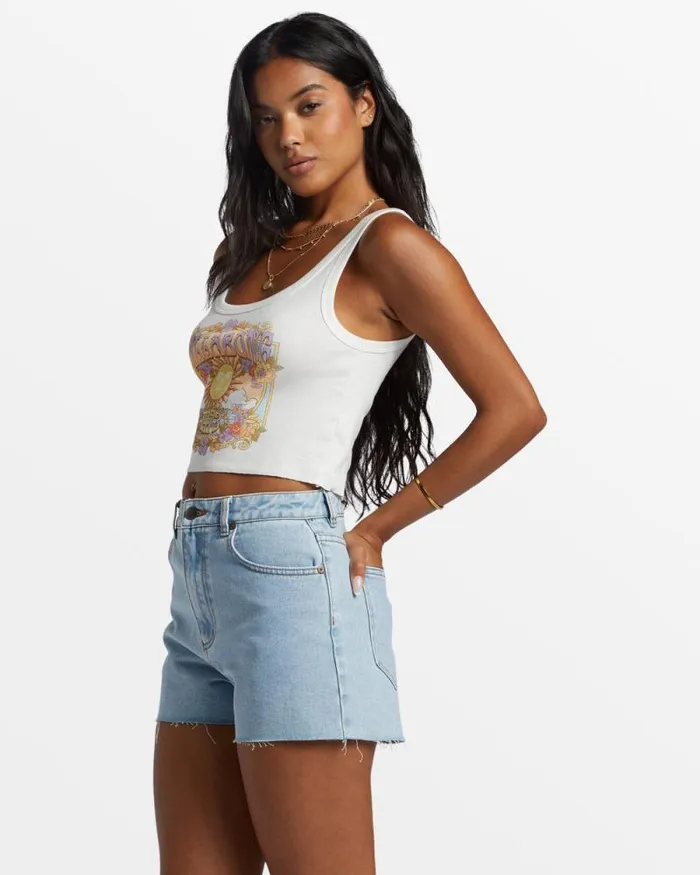 Billabong Shorts High Tides Denim Shorts Soft Indigo 8211 Women