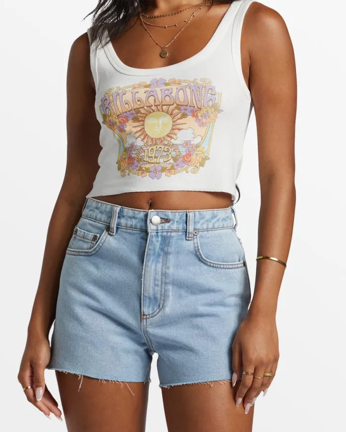Billabong Shorts High Tides Denim Shorts Soft Indigo 8211 Women
