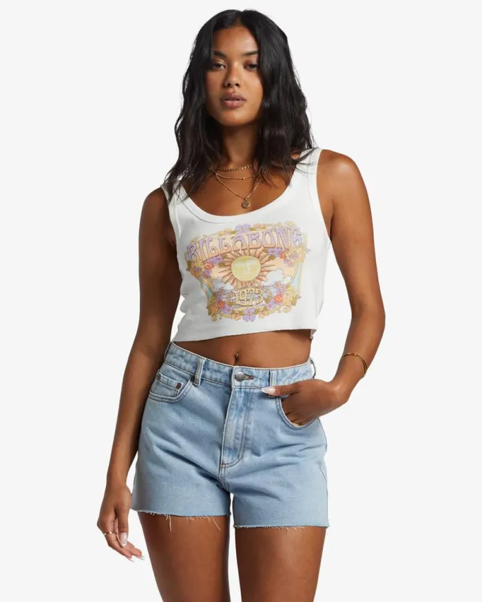 Billabong Shorts High Tides Denim Shorts Soft Indigo 8211 Women