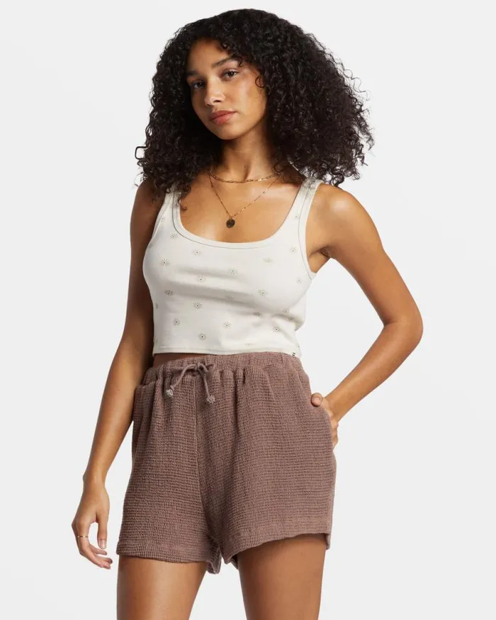 Billabong Shorts Odyssey Elastic Waist Shorts Kona 8211 Women