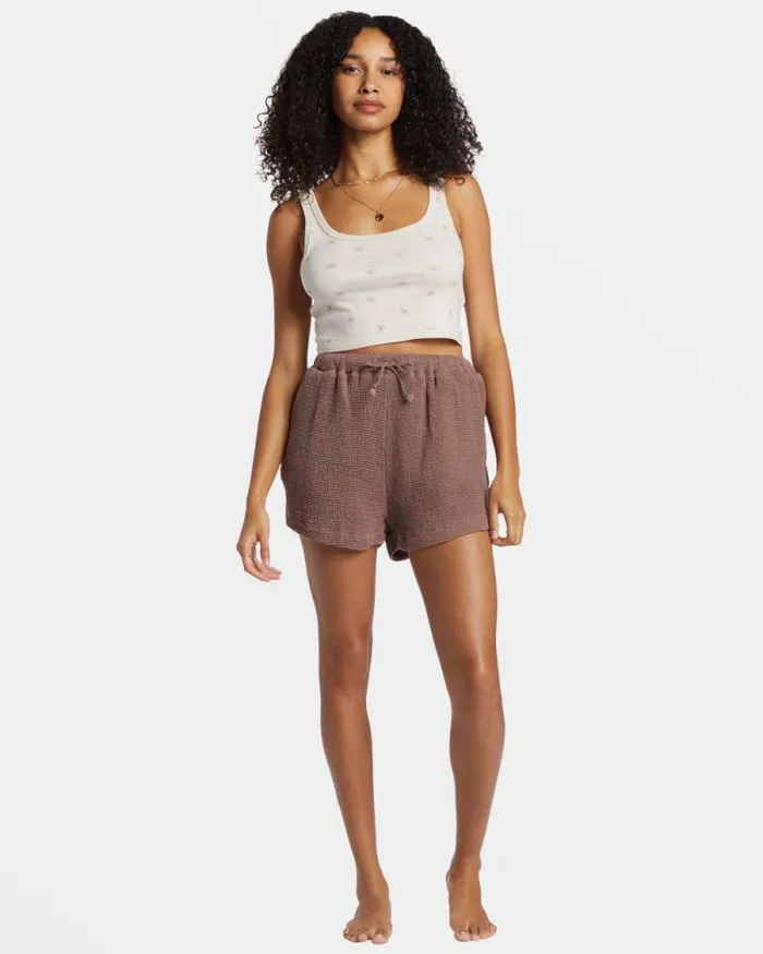 Billabong Shorts Odyssey Elastic Waist Shorts Kona 8211 Women