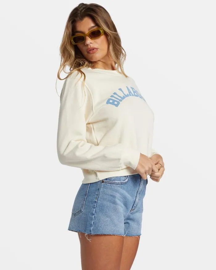 Billabong Sweatshirts and Fleece From Paradise Pullover Sweatshirt White Cap 8211 Women Billabong Sweatshirts and Fleece From Paradise Pullover Sweatshirt White Cap 8211 Women