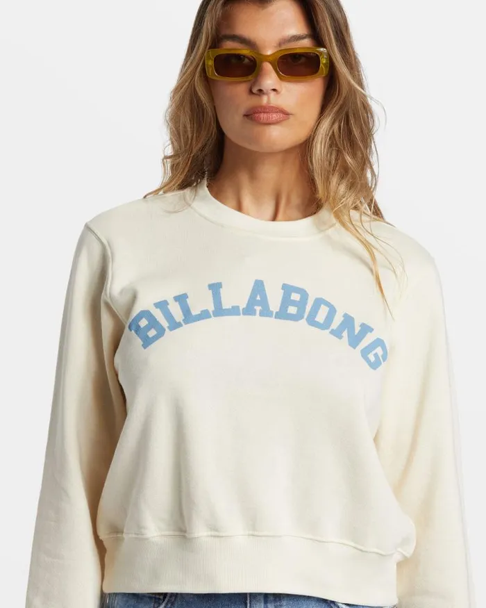 Billabong Sweatshirts and Fleece From Paradise Pullover Sweatshirt White Cap 8211 Women Billabong Sweatshirts and Fleece From Paradise Pullover Sweatshirt White Cap 8211 Women