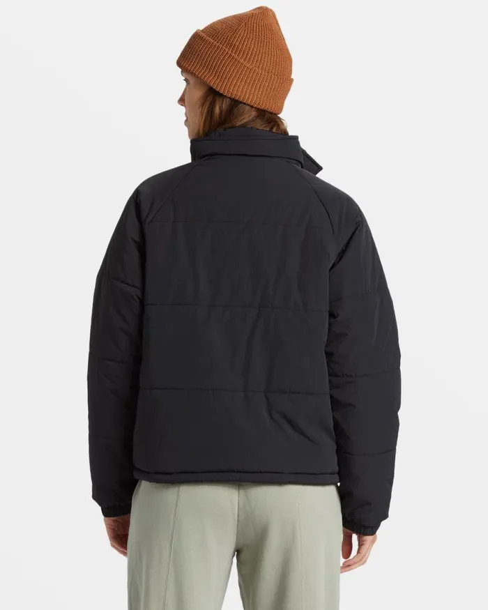 Billabong Sweatshirts and Fleece High Route Puffer Jacket Black 8211 Women Billabong Sweatshirts and Fleece High Route Puffer Jacket Black 8211 Women