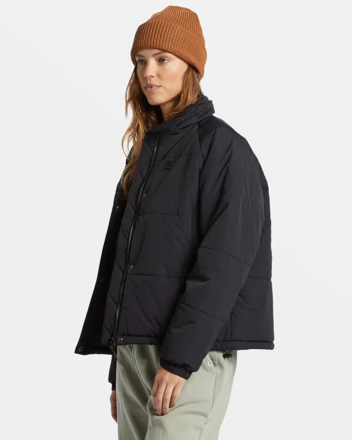 Billabong Sweatshirts and Fleece High Route Puffer Jacket Black 8211 Women Billabong Sweatshirts and Fleece High Route Puffer Jacket Black 8211 Women