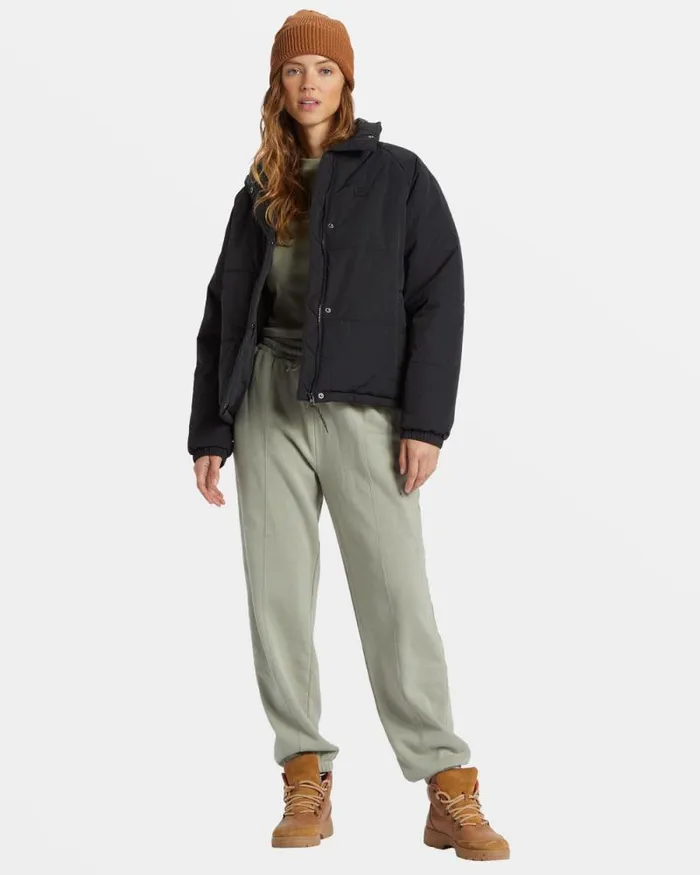 Billabong Sweatshirts and Fleece High Route Puffer Jacket Black 8211 Women Billabong Sweatshirts and Fleece High Route Puffer Jacket Black 8211 Women