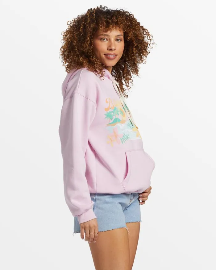 Billabong Sweatshirts and Fleece Lets Get Away Hoodie Sweet Pink 8211 Women Billabong Sweatshirts and Fleece Lets Get Away Hoodie Sweet Pink 8211 Women