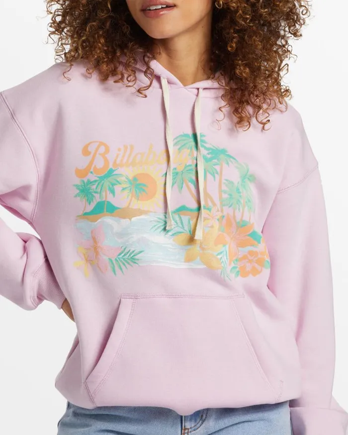 Billabong Sweatshirts and Fleece Lets Get Away Hoodie Sweet Pink 8211 Women Billabong Sweatshirts and Fleece Lets Get Away Hoodie Sweet Pink 8211 Women