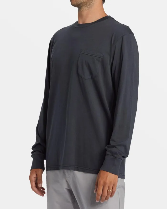 Billabong TShirts Essential Long Sleeve Tshirt Black 8211 Men Billabong TShirts Essential Long Sleeve Tshirt Black 8211 Men