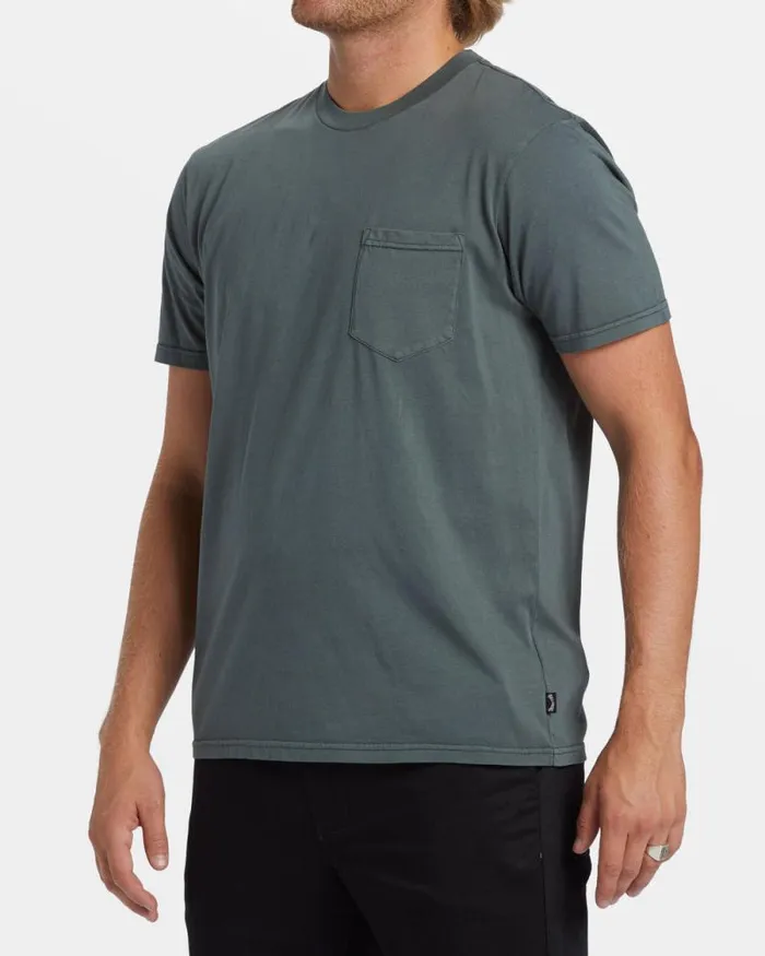 Billabong TShirts Essential TShirt Slate Green 8211 Men Billabong TShirts Essential TShirt Slate Green 8211 Men