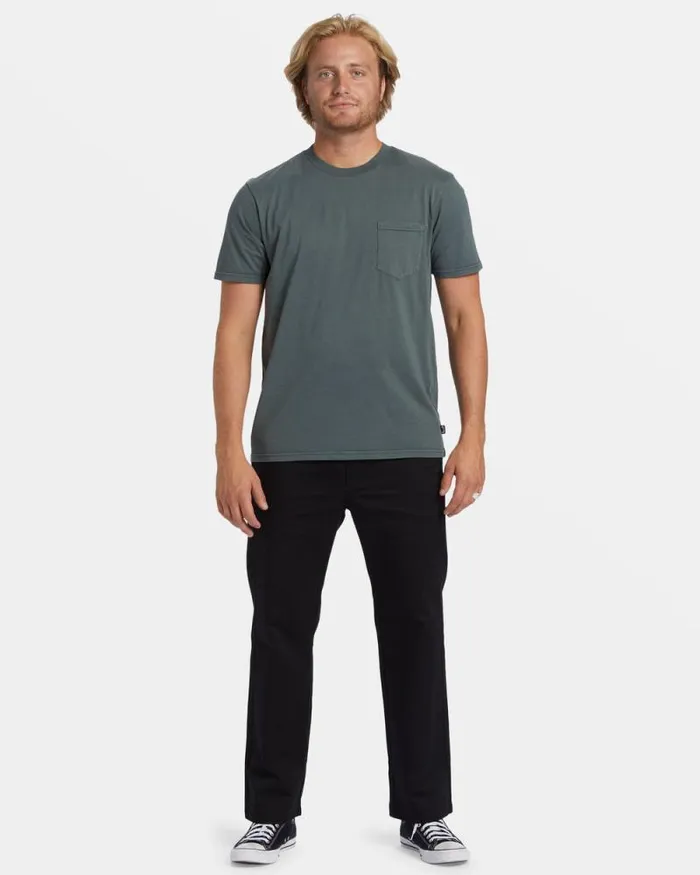 Billabong TShirts Essential TShirt Slate Green 8211 Men Billabong TShirts Essential TShirt Slate Green 8211 Men