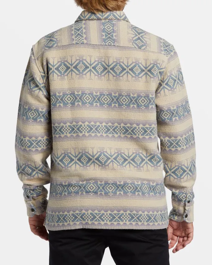 Billabong Wave Washed Essentials Offshore Jacquard Flannel Long Sleeve Shirt Taupe 8211 Men Billabong Wave Washed Essentials Offshore Jacquard Flannel Long Sleeve Shirt Taupe 8211 Men