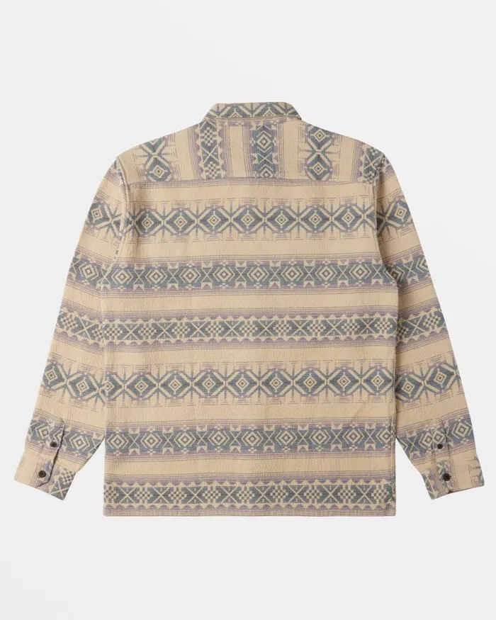 Billabong Wave Washed Essentials Offshore Jacquard Flannel Long Sleeve Shirt Taupe 8211 Men Billabong Wave Washed Essentials Offshore Jacquard Flannel Long Sleeve Shirt Taupe 8211 Men