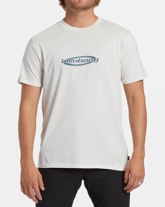 Billabong Wave Washed Essentials Throwback TShirt Fog 8211 Men Billabong Wave Washed Essentials Throwback TShirt Fog 8211 Men