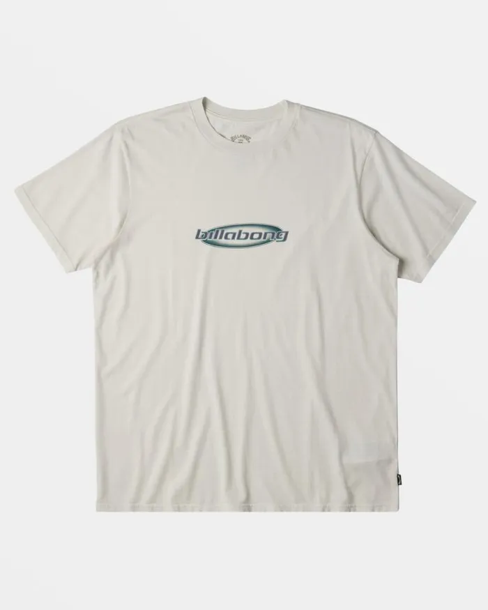 Billabong Wave Washed Essentials Throwback TShirt Fog 8211 Men Billabong Wave Washed Essentials Throwback TShirt Fog 8211 Men