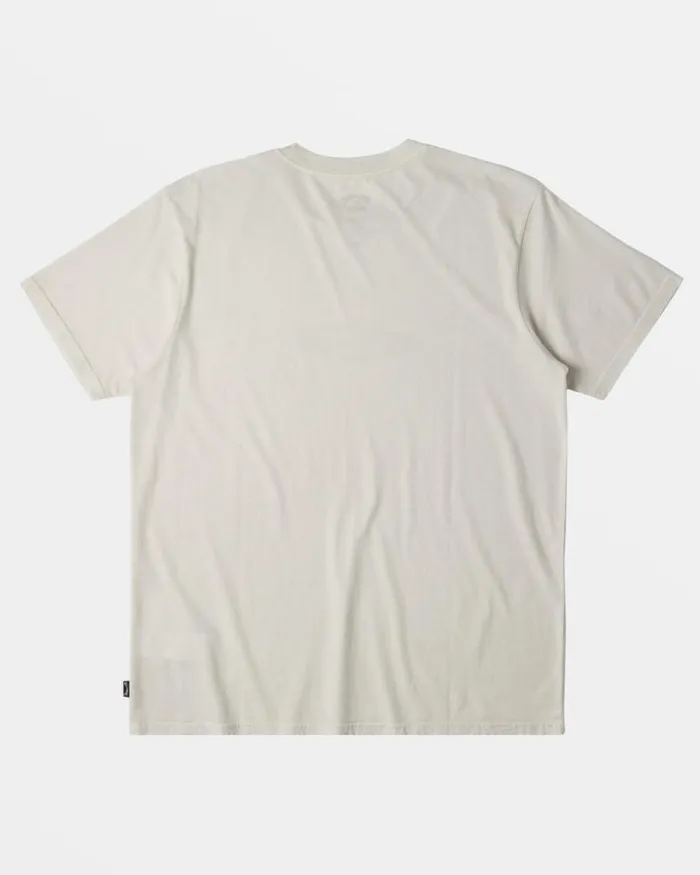 Billabong Wave Washed Essentials Throwback TShirt Fog 8211 Men Billabong Wave Washed Essentials Throwback TShirt Fog 8211 Men