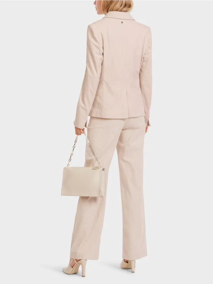 Blazer Damen Marc Cain Krpernaher Blazer Aus Cord Soft Blossom
