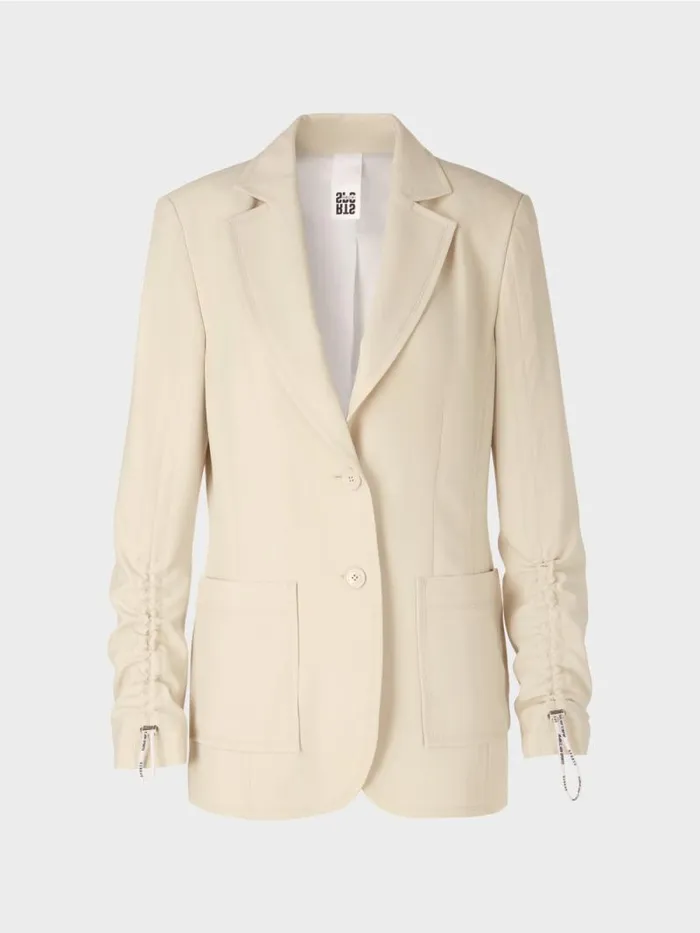 Blazer Damen Marc Cain Taillierter Blazer Soft Moon Rock