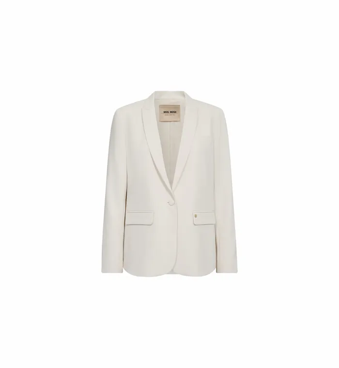 Blazers MOS MOSH Women MMPhoebe Miley Blazer Ecru Blazers MOS MOSH Women MMPhoebe Miley Blazer Ecru