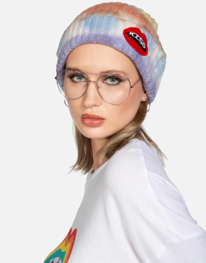 Blix Kiss Lip Cashmere Harvest Candy Women039s Lauren Moshi Sweaters and Knits