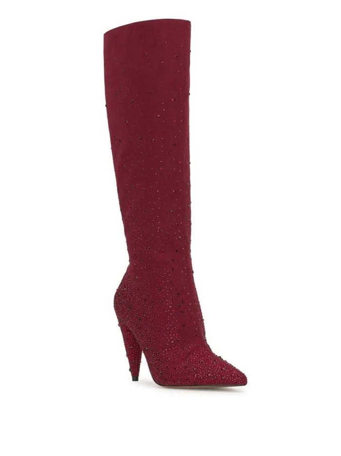 Boots and Booties Shoes Jessica Simpson Maryeli Embellished Boot In Malbec