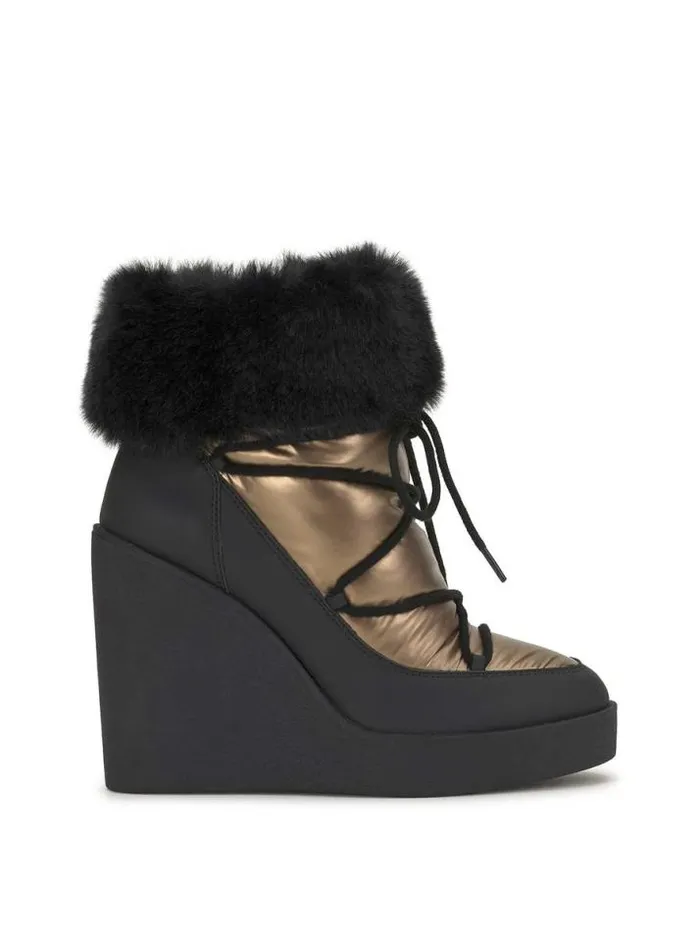 Boots and Booties Shoes Jessica Simpson Myina Wedge Bootie In Black