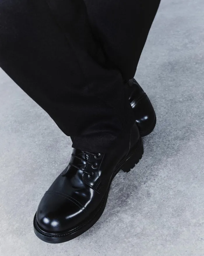 Boots Men Belstaff Belstaff X Grenson Service Boot No 1 Black