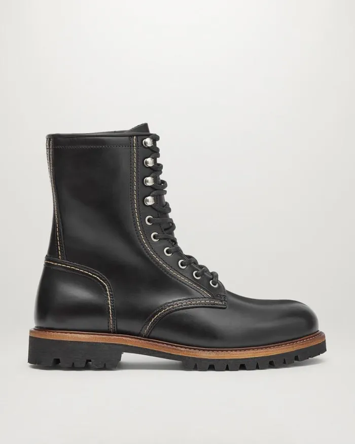 Boots Men Belstaff Marshall Lace Up Boots Black